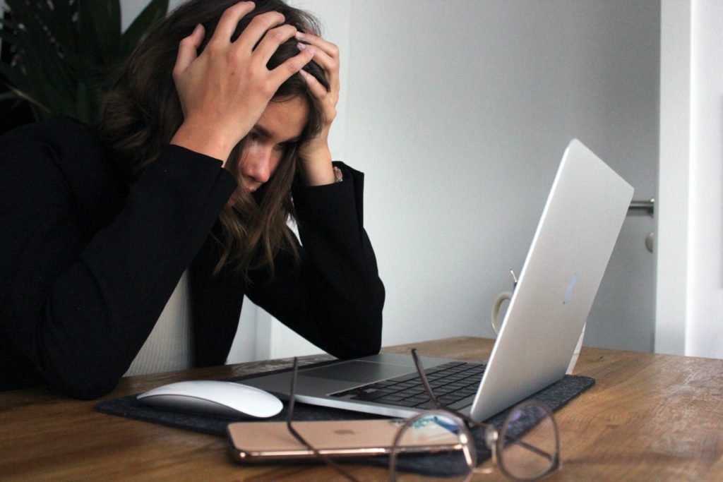 Frustrated recruiter