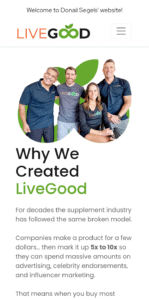 LIVE GOOD